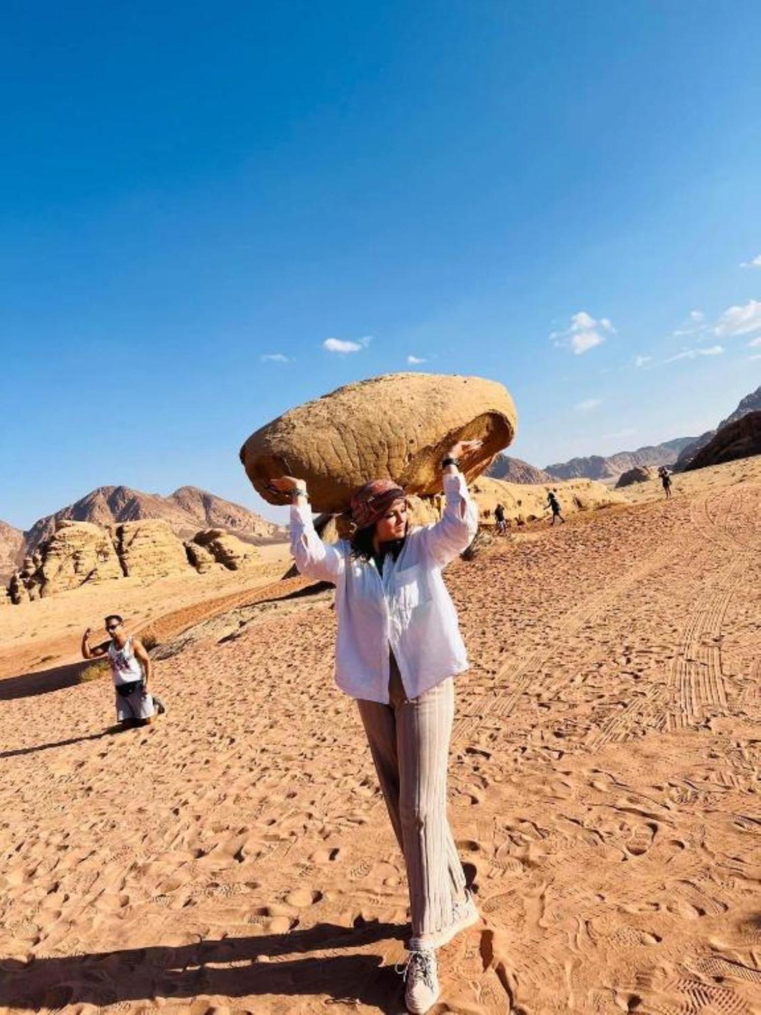 Calm Camp Bed & Breakfast Wadi Rum Exterior photo